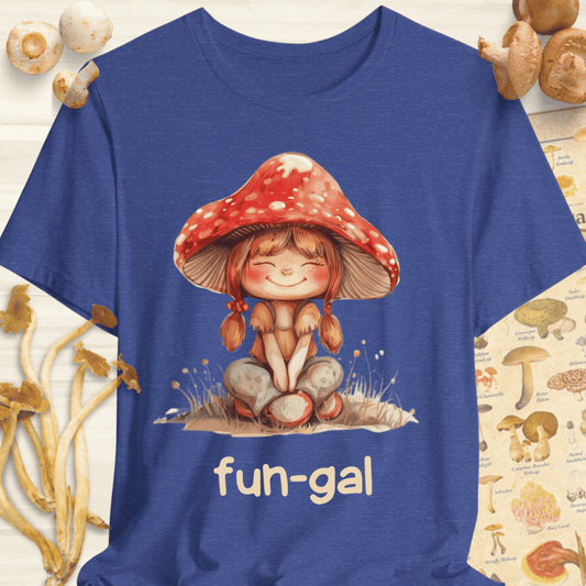 Fun-Gal Tee Blue