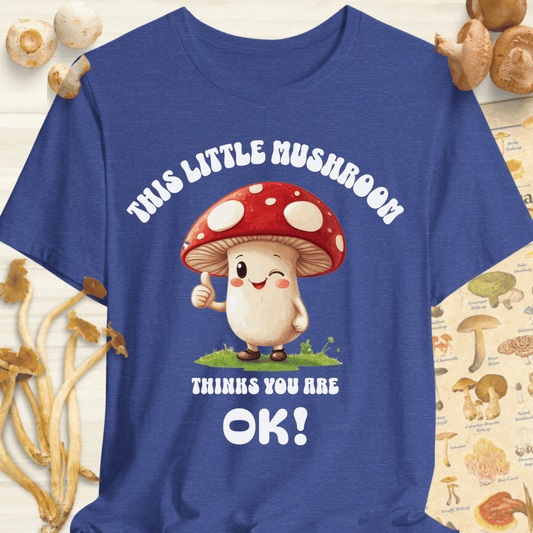 This Little Mushroom1 Tee Blue