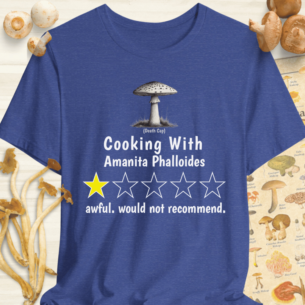 Death Cap 1 Star Tee Blue